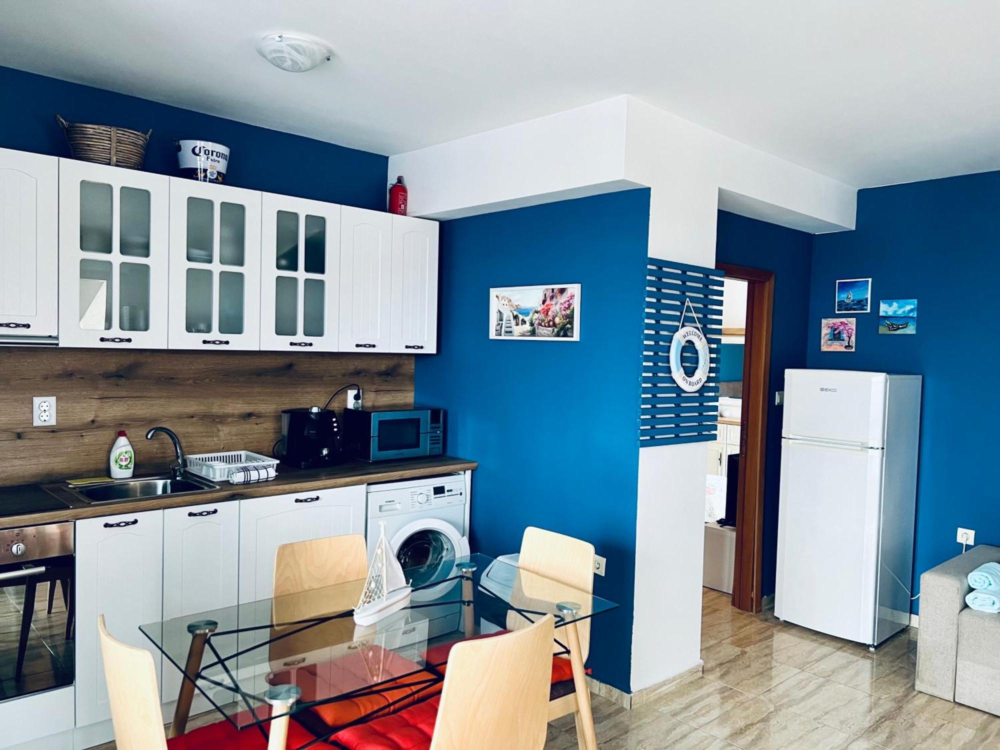 La Terrace Sea View Apartment Sveti Vlas Bagian luar foto