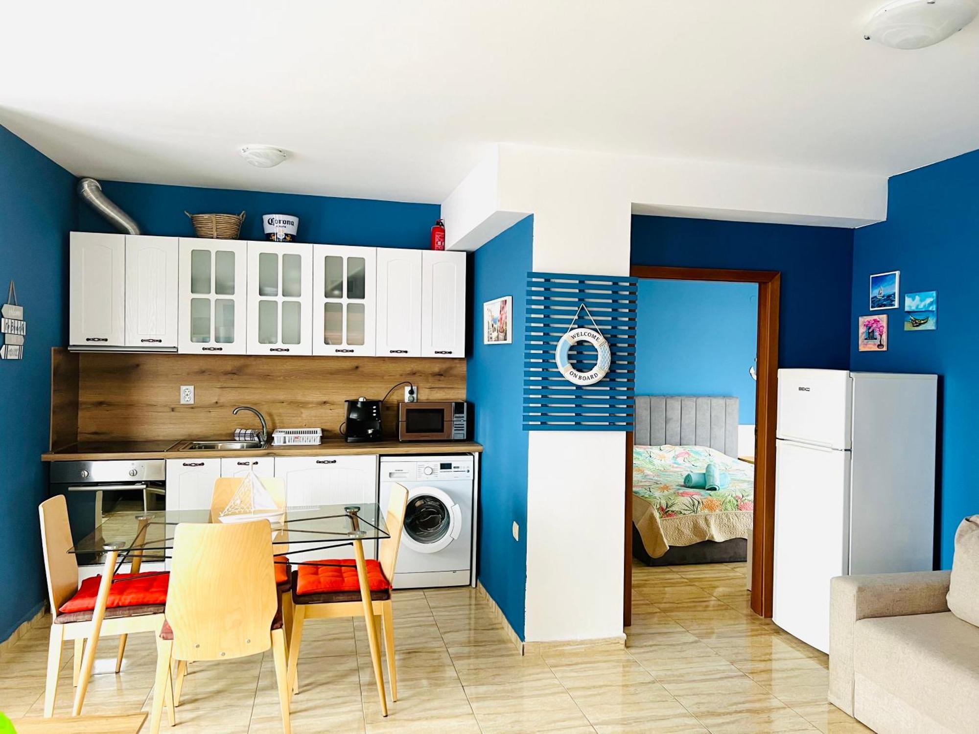 La Terrace Sea View Apartment Sveti Vlas Bagian luar foto