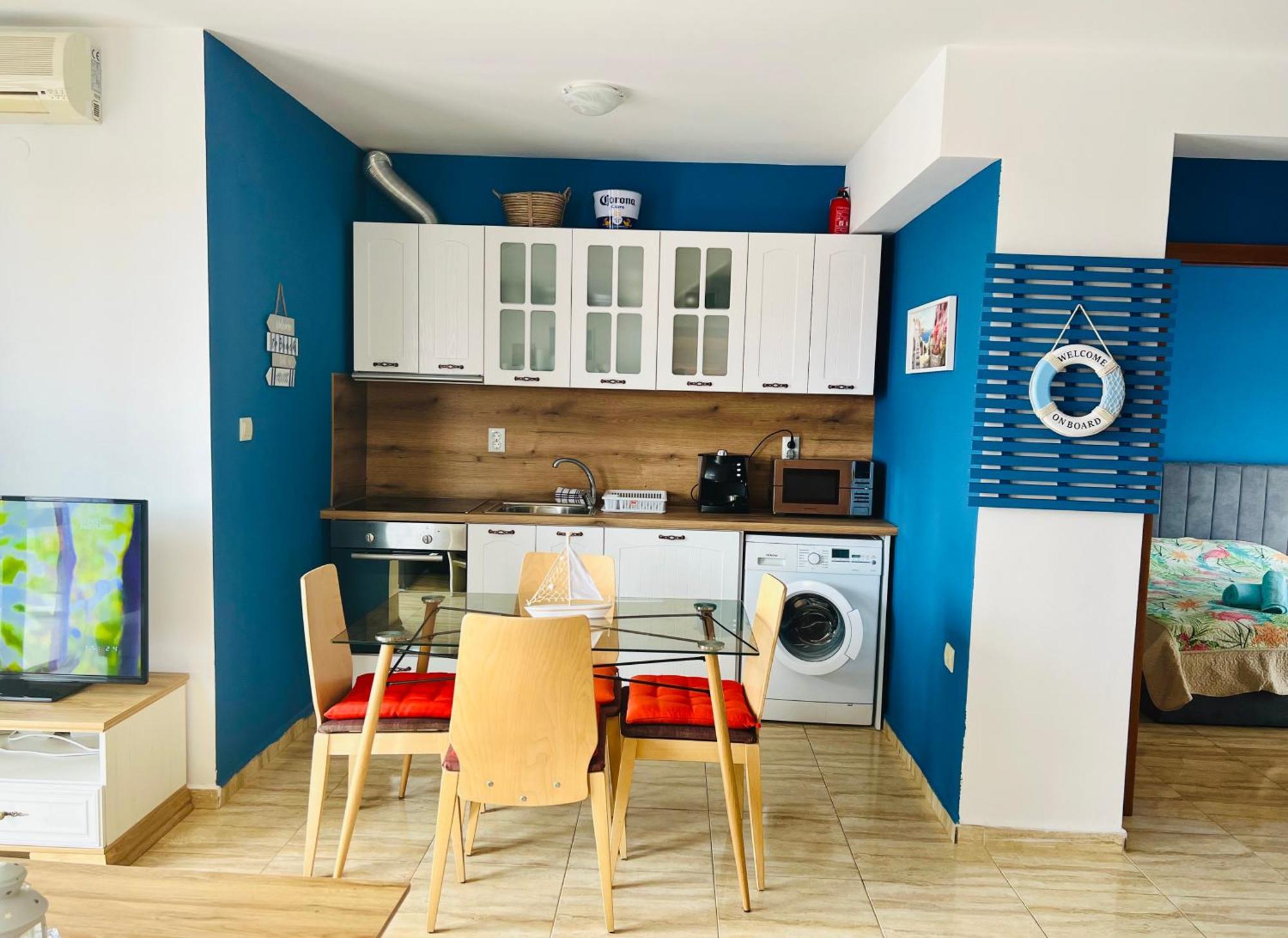 La Terrace Sea View Apartment Sveti Vlas Bagian luar foto