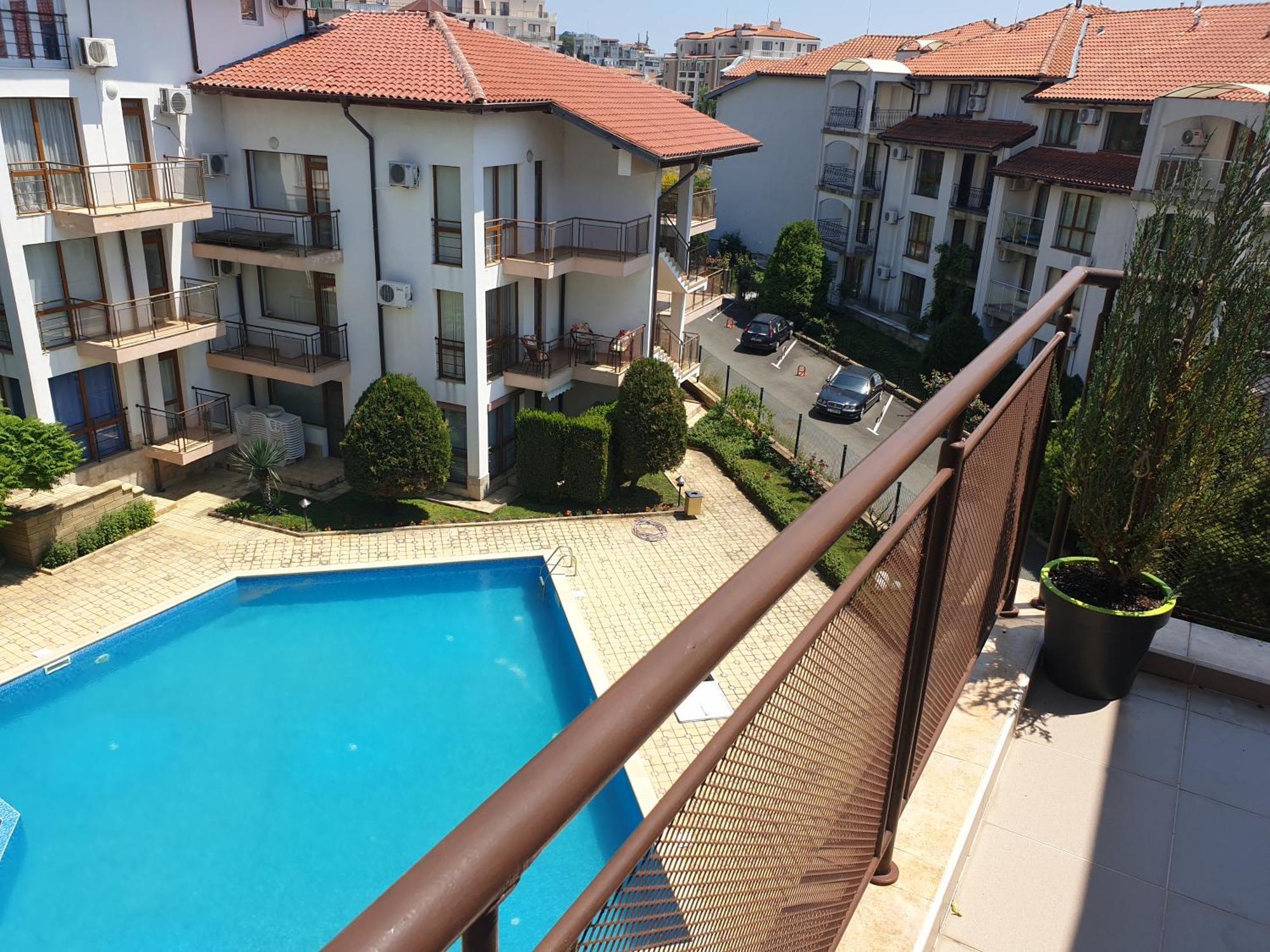 La Terrace Sea View Apartment Sveti Vlas Ruang foto